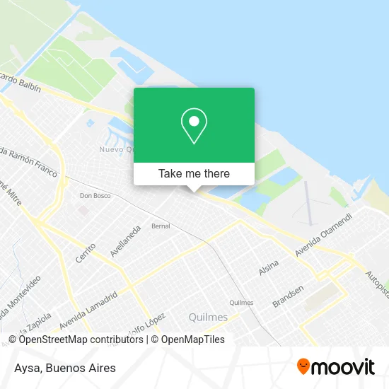 Mapa de Aysa