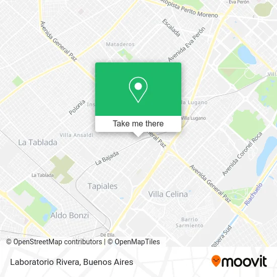Laboratorio Rivera map