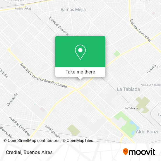 Mapa de Credial