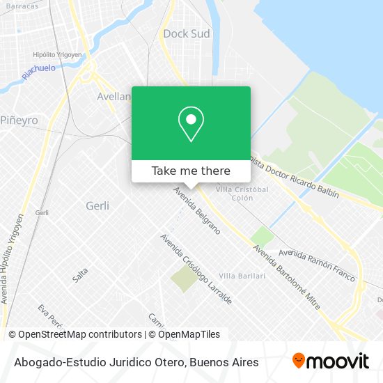 Abogado-Estudio Juridico Otero map