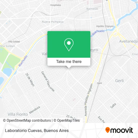 Laboratorio Cuevas map