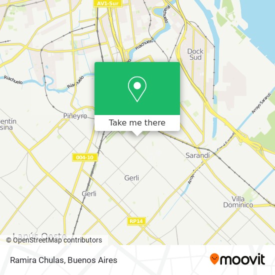 Ramira Chulas map