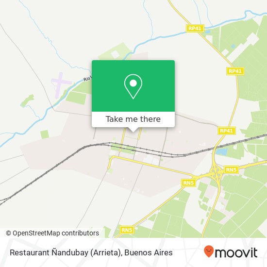 Restaurant Ñandubay (Arrieta) map