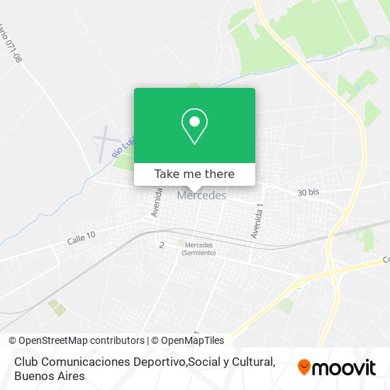 Club Comunicaciones Deportivo,Social y Cultural map