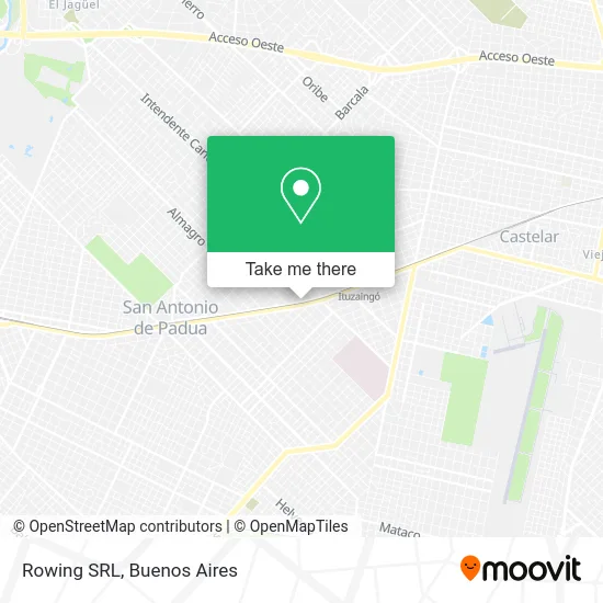 Rowing SRL map