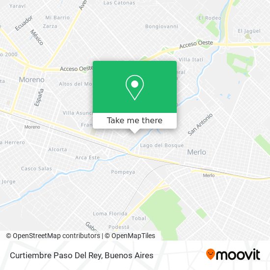 Curtiembre Paso Del Rey map