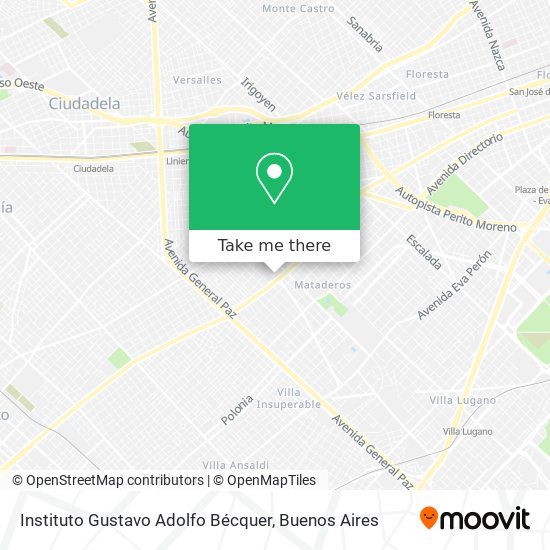 Instituto Gustavo Adolfo Bécquer map
