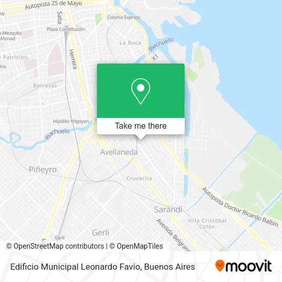 Edificio Municipal Leonardo Favio map