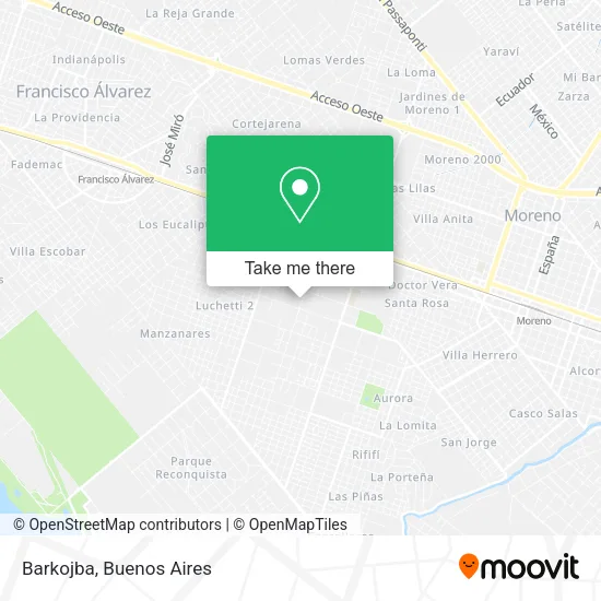 Mapa de Barkojba