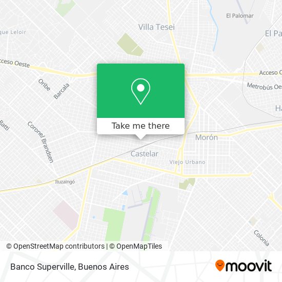 Mapa de Banco Superville