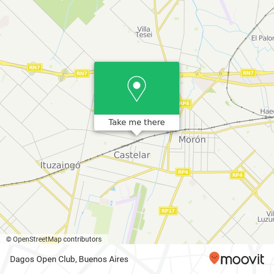 Dagos Open Club map