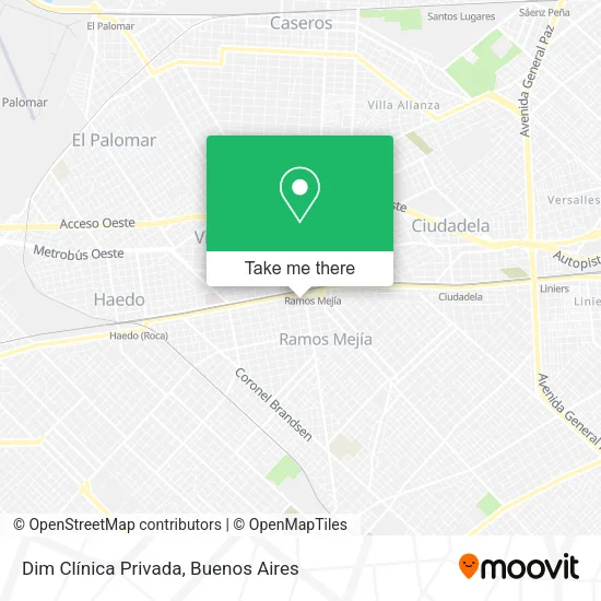 Mapa de Dim Clínica Privada