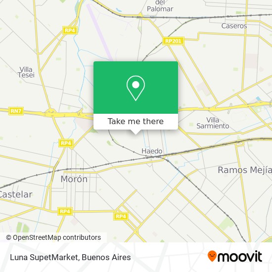 Mapa de Luna SupetMarket