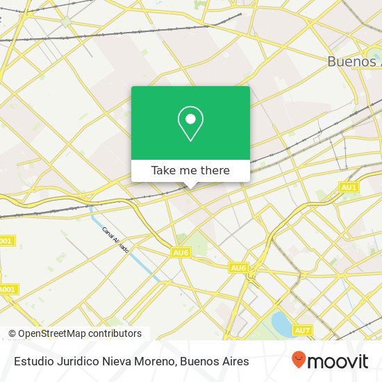 Estudio Juridico Nieva Moreno map
