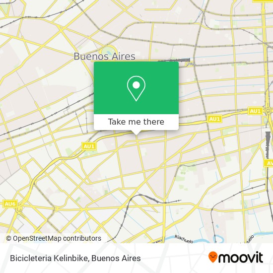 Bicicleteria Kelinbike map