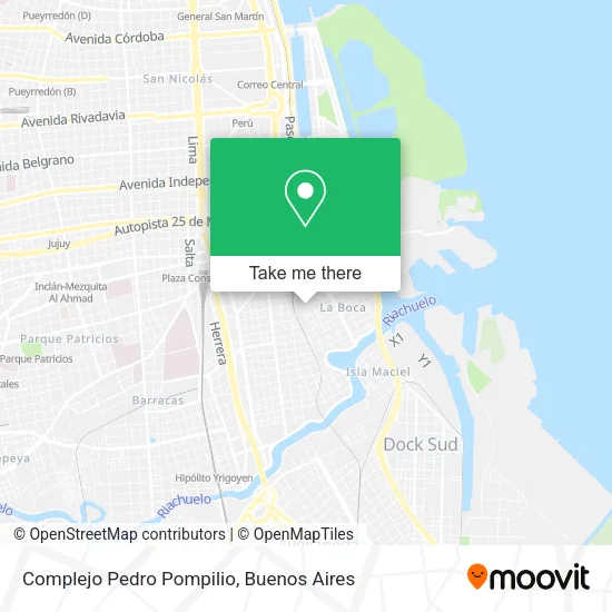 Complejo Pedro Pompilio map