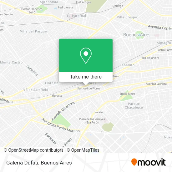 Galería Dufau map