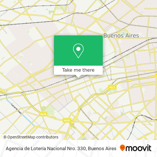 Agencia de Lotería Nacional Nro. 330 map