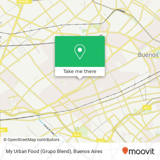 My Urban Food (Grupo Blend) map