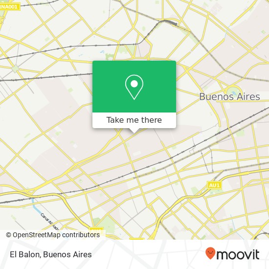 El Balon map