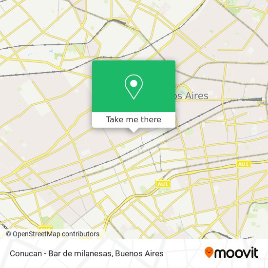 Conucan - Bar de milanesas map
