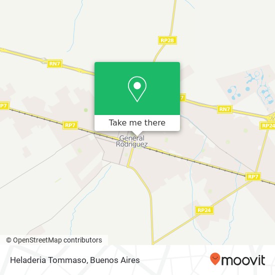 Mapa de Heladeria Tommaso