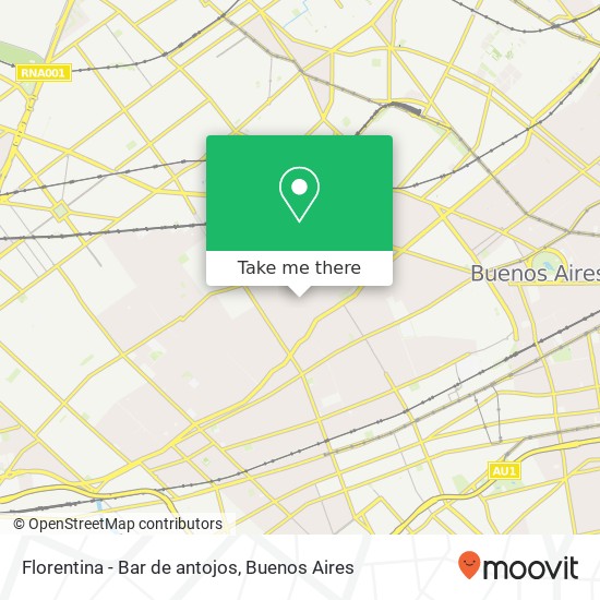 Florentina - Bar de antojos map