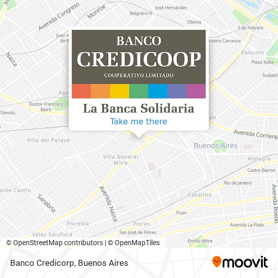 Banco Credicorp map