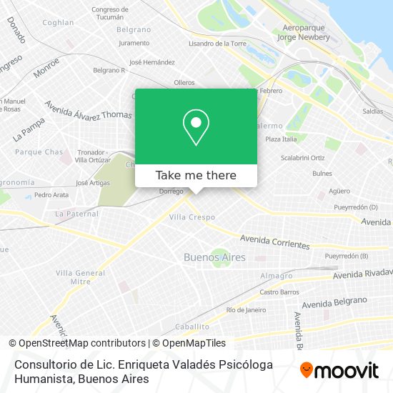 Consultorio de Lic. Enriqueta Valadés Psicóloga Humanista map