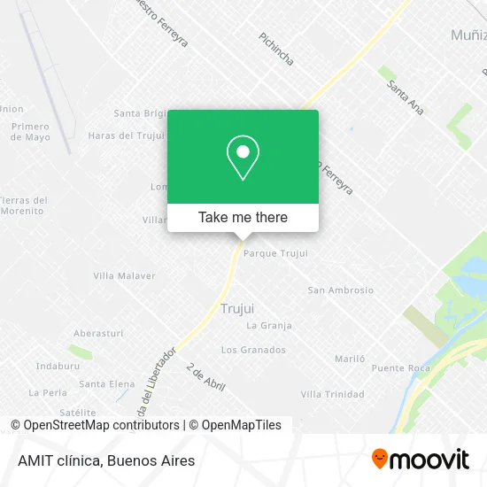 AMIT clínica map