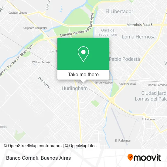 Mapa de Banco Comafi