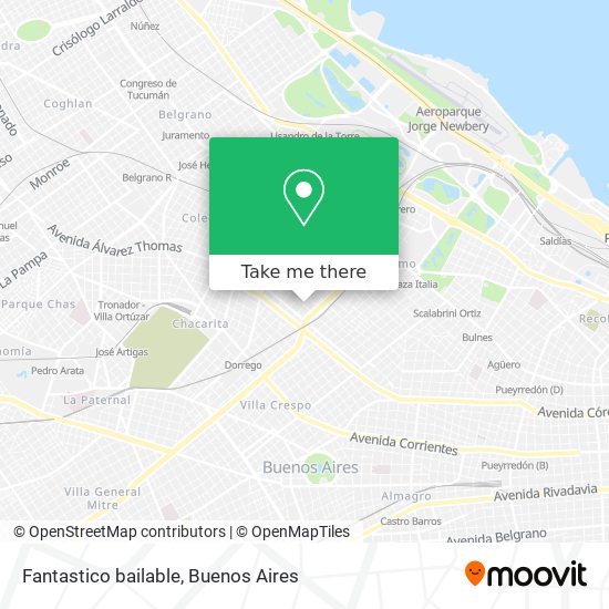 Fantastico bailable map