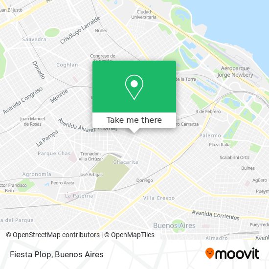 Mapa de Fiesta Plop