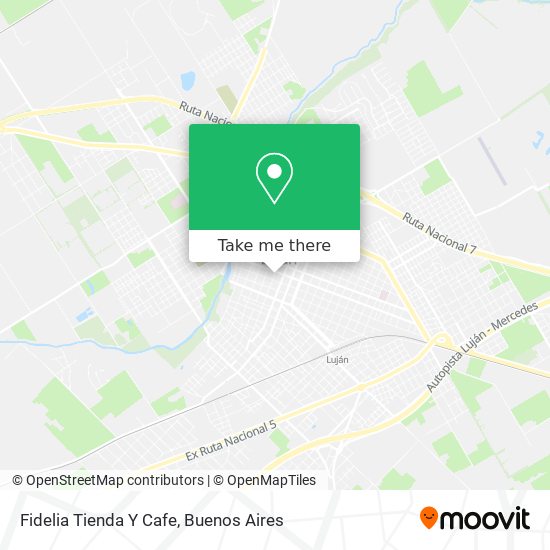 Fidelia Tienda Y Cafe map