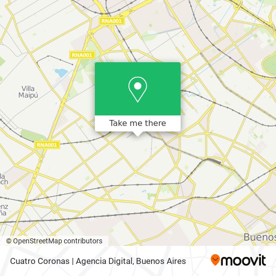 Cuatro Coronas | Agencia Digital map