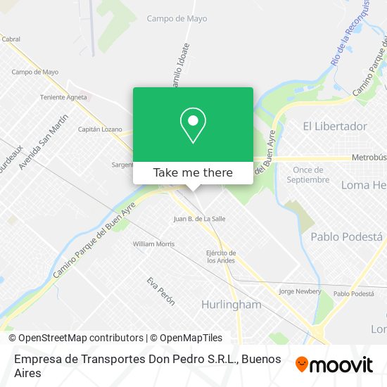 Empresa de Transportes Don Pedro S.R.L. map