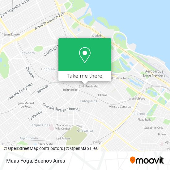 Mapa de Maas Yoga