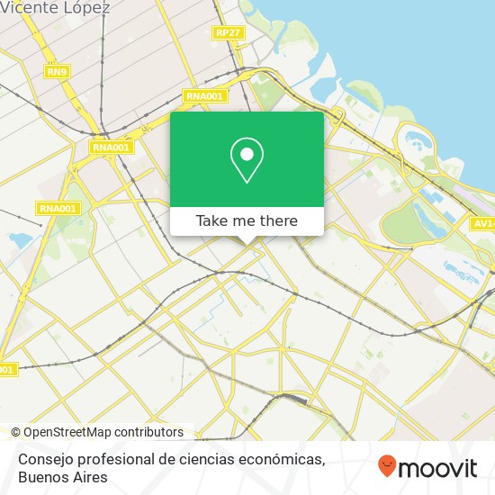 Consejo profesional de ciencias económicas map