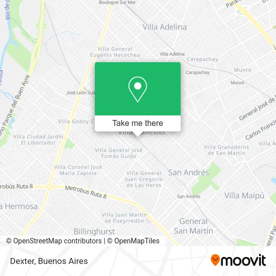 Mapa de Dexter