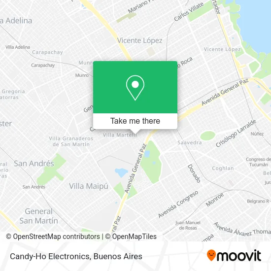 Candy-Ho Electronics map
