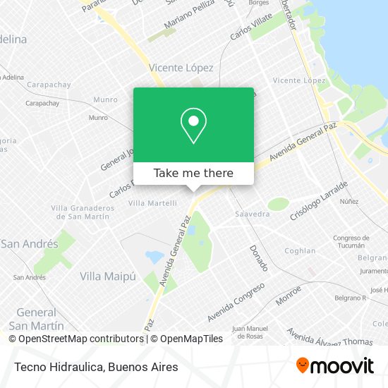 Mapa de Tecno Hidraulica