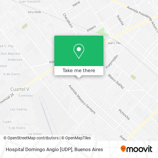 Hospital Domingo Angio [UDP] map