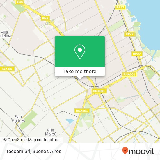 Teccam Srl map