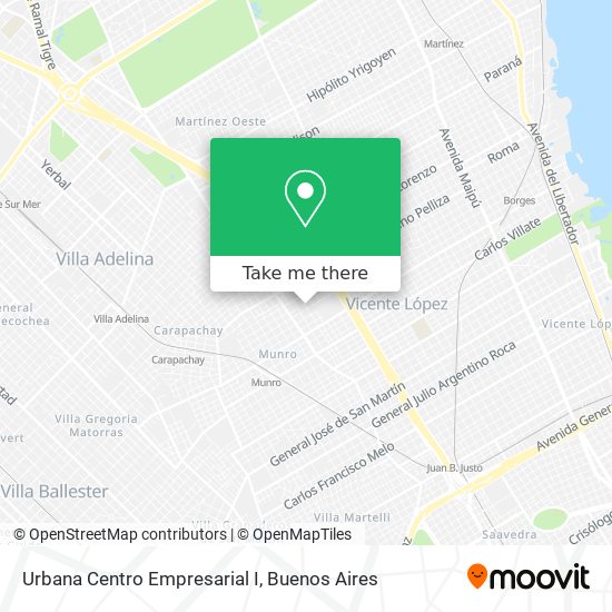 Urbana Centro Empresarial I map