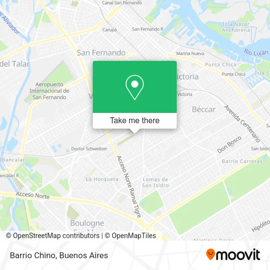 Barrio Chino map