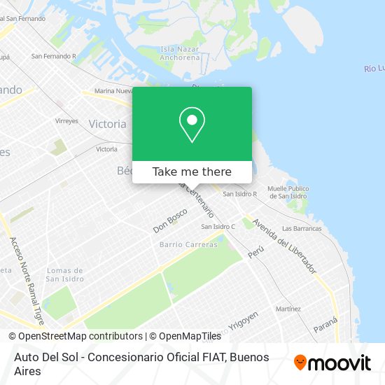 Auto Del Sol - Concesionario Oficial FIAT map