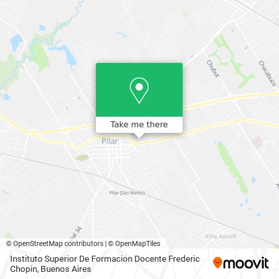 Instituto Superior De Formacion Docente Frederic Chopin map