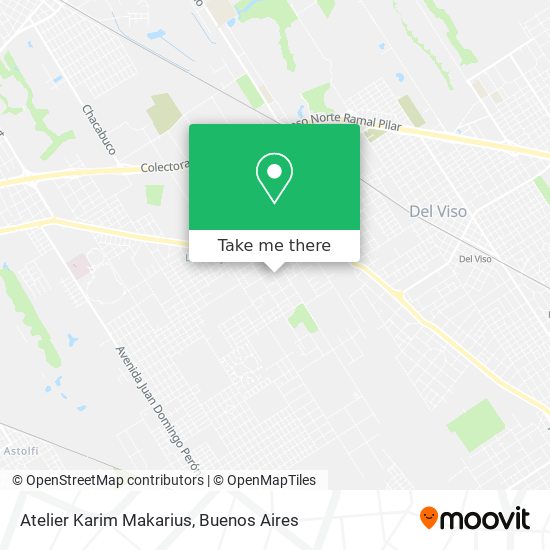 Atelier Karim Makarius map