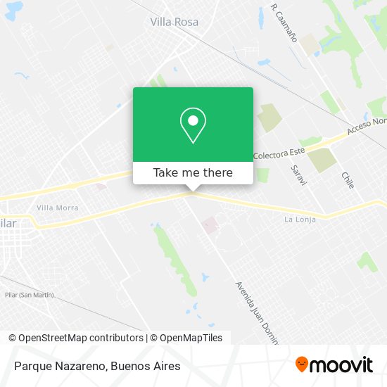 Parque Nazareno map
