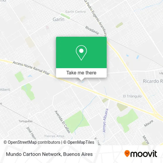 Mapa de Mundo Cartoon Network